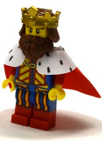 LEGO col195 Classic King - Minifig only Entry