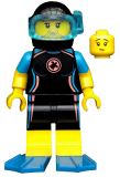 LEGO col369 Sea Rescuer - Minifigure Only Entry