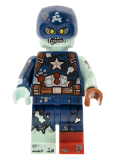 LEGO colmar09 Zombie Captain America - Minifigure Only Entry
