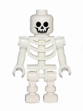 LEGO gen047 Skeleton with Standard Skull, Bent Arms