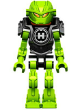 LEGO hf015 Hero Factory Mini - Breez - Pearl Dark Gray Armor