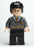 LEGO hp094 Harry Potter, Gryffindor Stripe and Shield Torso, Black Legs
