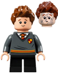 LEGO hp268 Seamus Finnigan, Gryffindor Sweater with Crest, Black Short Legs