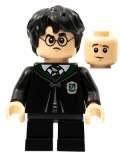 LEGO hp285 Harry Potter, Slytherin Robe, Gregory Goyle Transformation