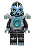 LEGO loc068 Gorzan - Flat Silver Heavy Armor