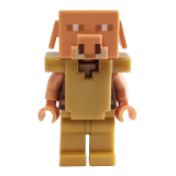 LEGO min096 Piglin - Pearl Gold Legs