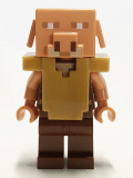 LEGO min097 Piglin - Reddish Brown Legs