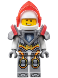 LEGO nex076 Lance - Trans Neon-Orange Visor (70348)