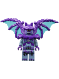 LEGO nex081 Gargoyle - Wings with Dark Purple Bones