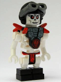 LEGO njo030 Frakjaw - with Armor with Red Shoulder Spikes , Aviator Helmet and Goggles