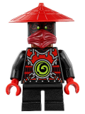 LEGO njo264 Scout - Dark Red Face Markings, Bandana, Neck Bracket
