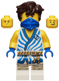LEGO njo648 Jay - Legacy, White Tunic with Blue Trim and Stripes