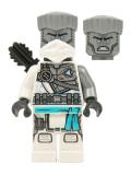 LEGO njo687 Zane - The Island, Mask and Hair, Quiver