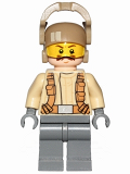 LEGO sw696 Resistance Trooper - Tan Jacket, Moustache (75131)