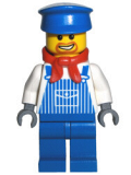 LEGO trn131 Engineer Max with Dark Bluish Gray Hands