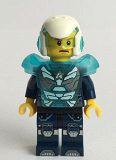 LEGO uagt030 Agent Max Burns - Helmet and Armor, Dark Blue Arms